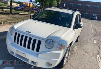 2010 Jeep COMPASS Compass SP, white — VIN 1J4NT4FB5AD633773, Copart