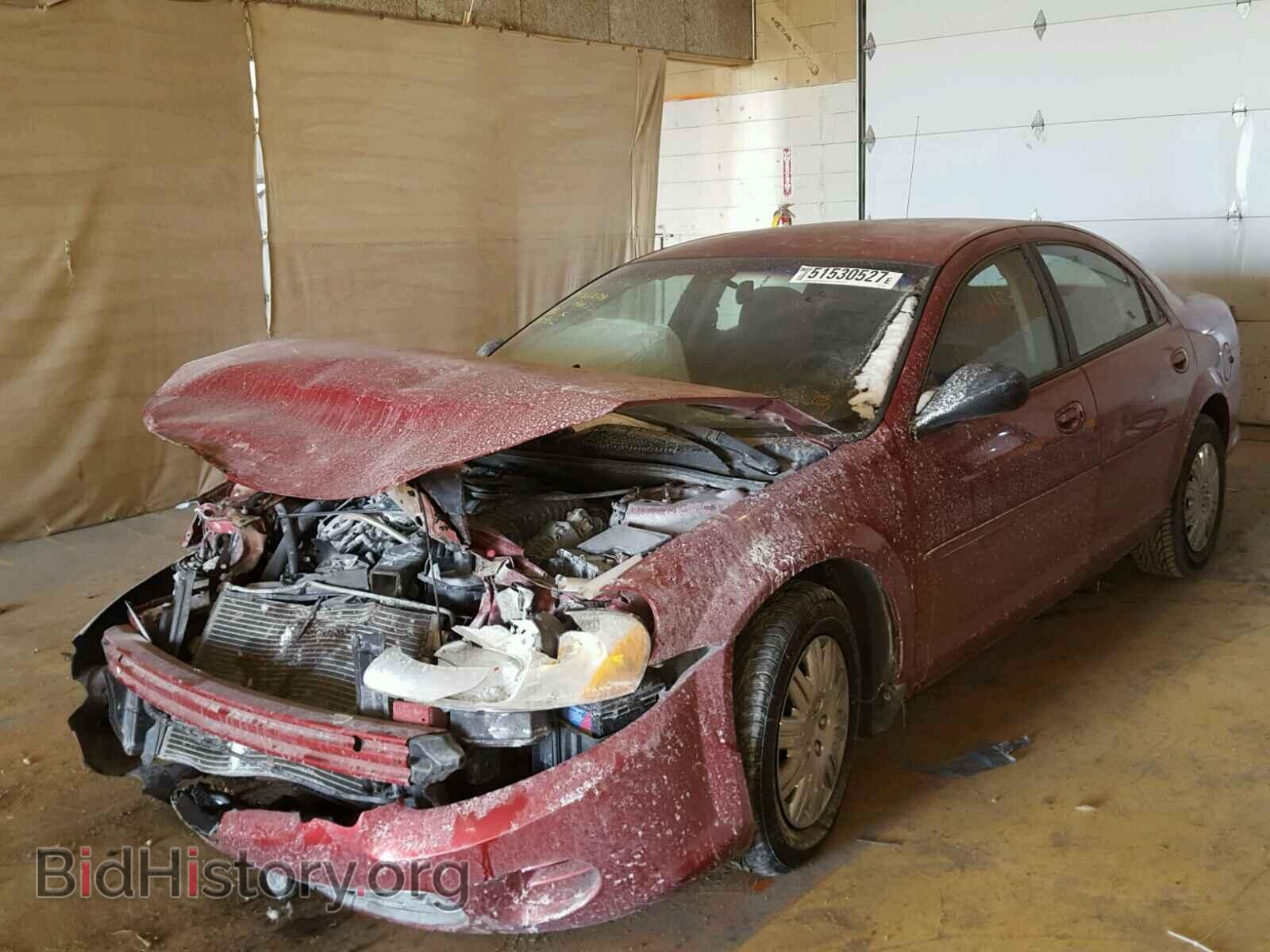2002 CHRYSLER SEBRING - VIN: 1C3EL46X72N116542 - Фото 2