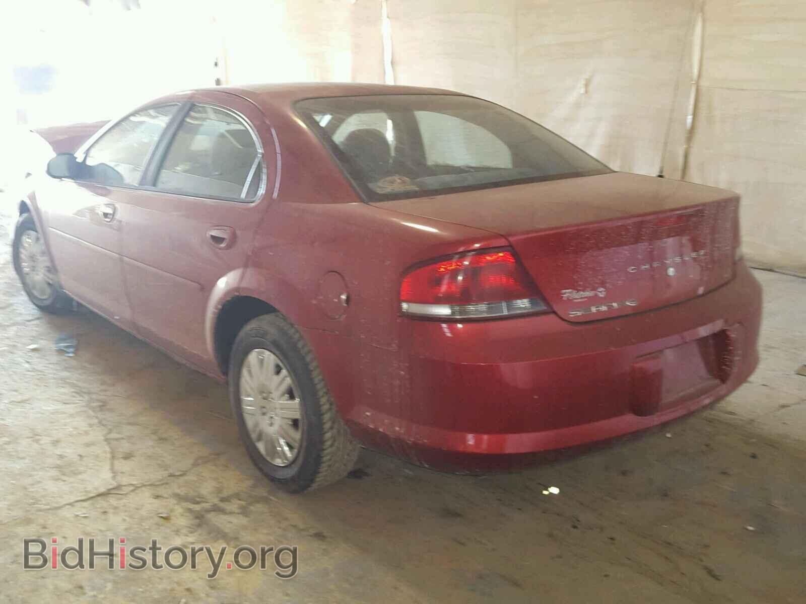 2002 CHRYSLER SEBRING - VIN: 1C3EL46X72N116542 - Фото 3
