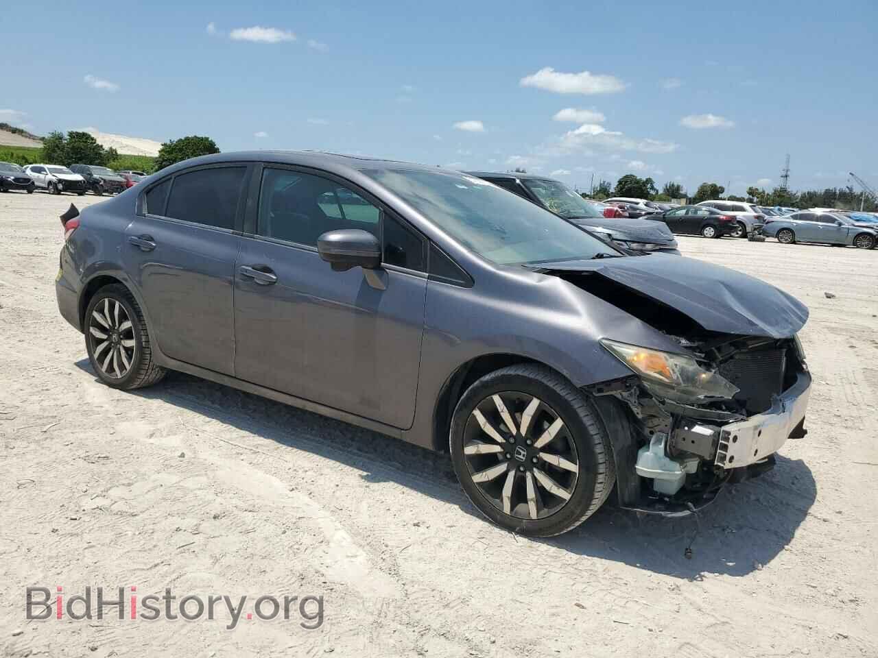 2014 HONDA CIVIC - VIN: 19XFB2F96EE049417 - Фото 4