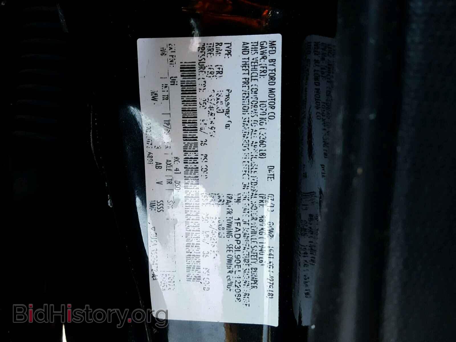 2014 FORD FOCUS - VIN: 1FADP3L90EL122068 - Photo 10