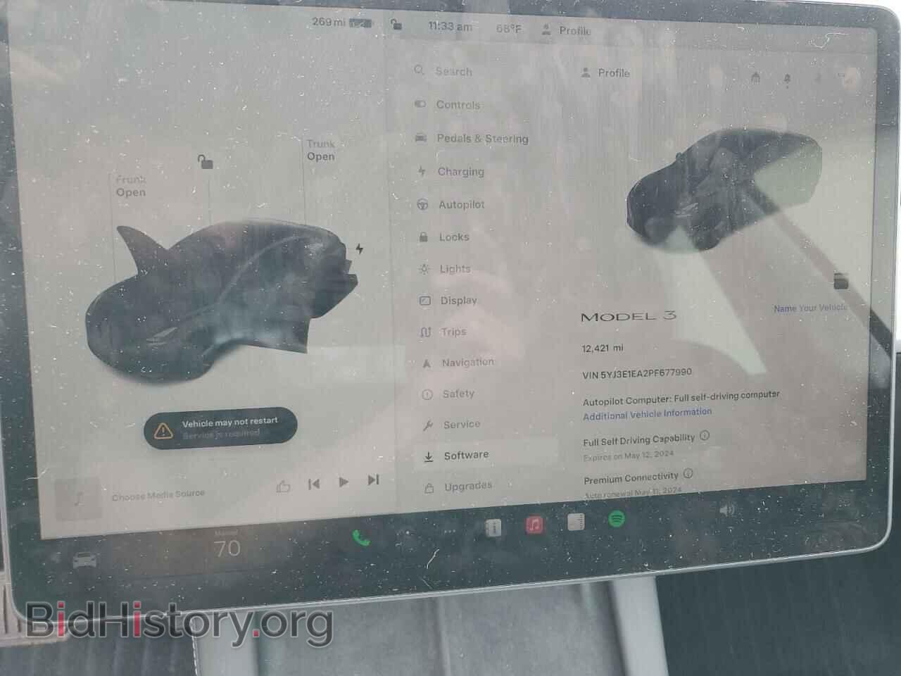 2023 TESLA MODEL 3 - VIN: 5YJ3E1EA2PF677990 - Photo 9