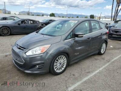 2016 Ford CMAX Premium SEL, gray — VIN 1FADP5CU7GL105982, Copart