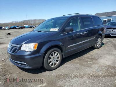 2014 Chrysler MINIVAN Touring, blue — VIN 2C4RC1BG0ER409093, Copart