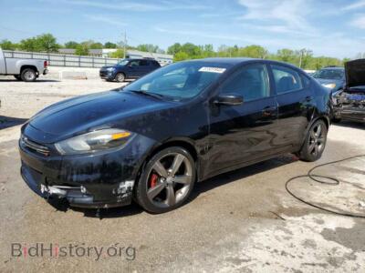 2016 Dodge DART GT, черный — VIN 1C3CDFEB2GD555795, Copart