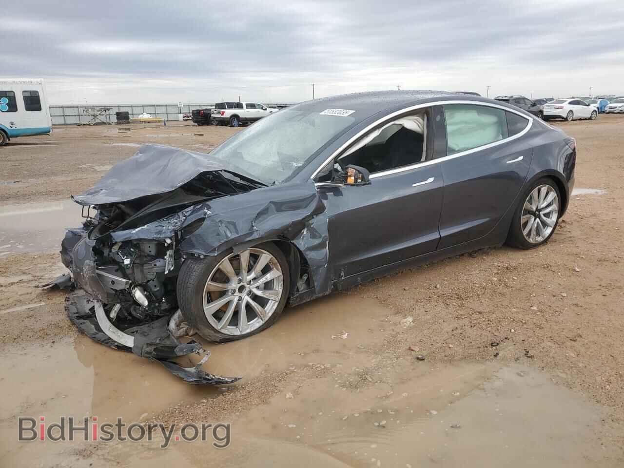 Photo 5YJ3E1EA1KF436317 - TESLA MODEL 3 2019