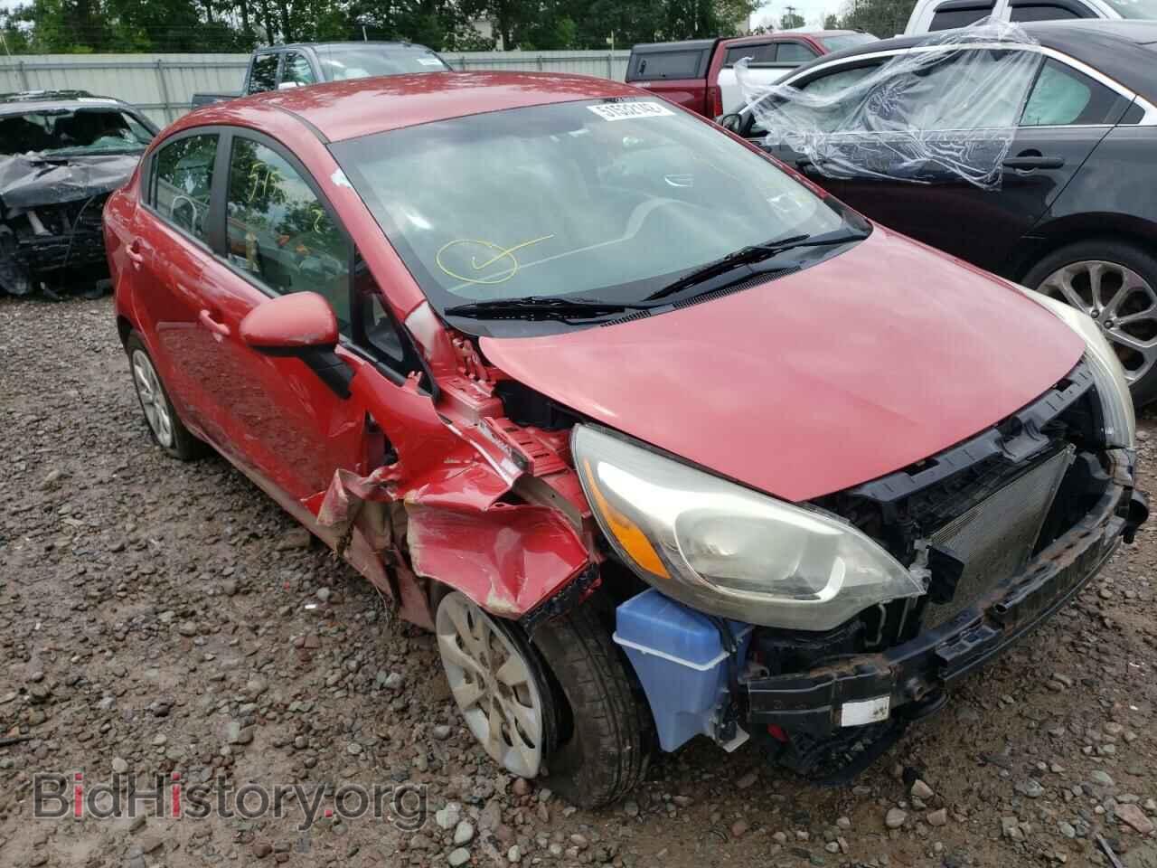 Фотография KNADM4A35C6056472 - KIA RIO 2012