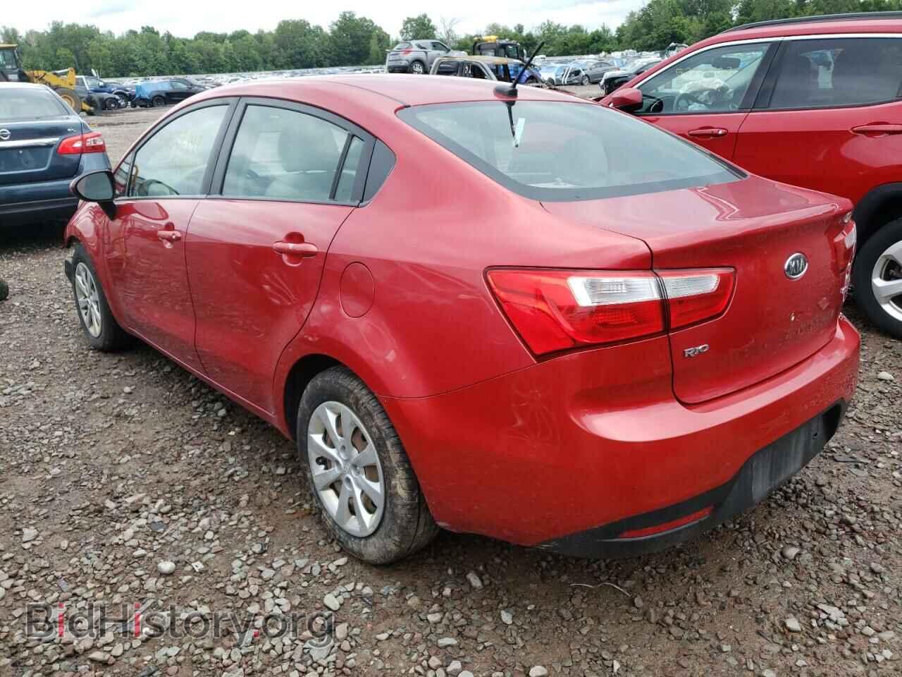 2012 KIA RIO - VIN: KNADM4A35C6056472 - Фото 3