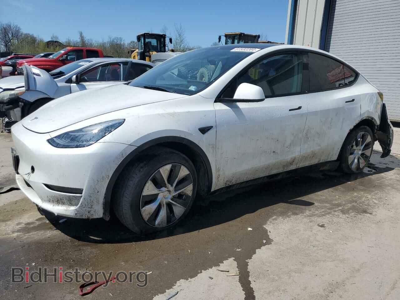 Photo 5YJYGAEE6MF253677 - TESLA MODEL Y 2021