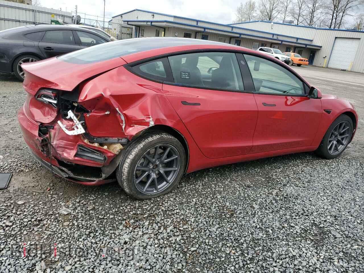 2022 TESLA MODEL 3 - VIN: 5YJ3E1EA2NF288845 - Photo 3