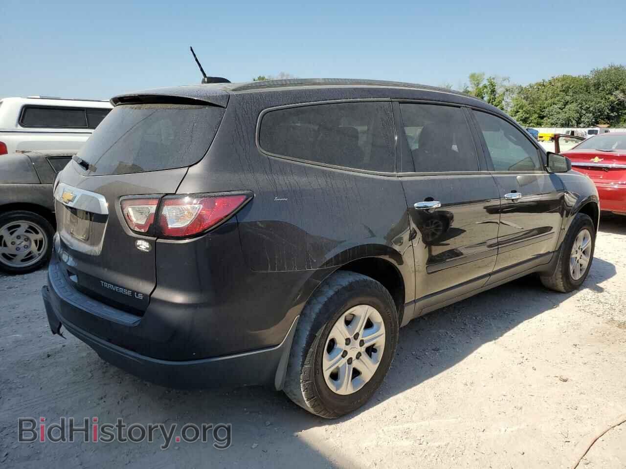 2016 CHEVROLET TRAVERSE - VIN: 1GNKRFKD6GJ303457 - Фото 3
