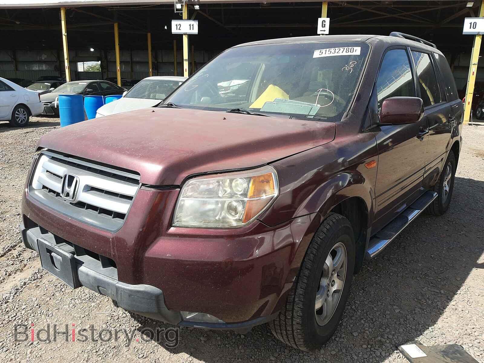 2008 HONDA PILOT - VIN: 5FNYF28448B009270 - Фото 2
