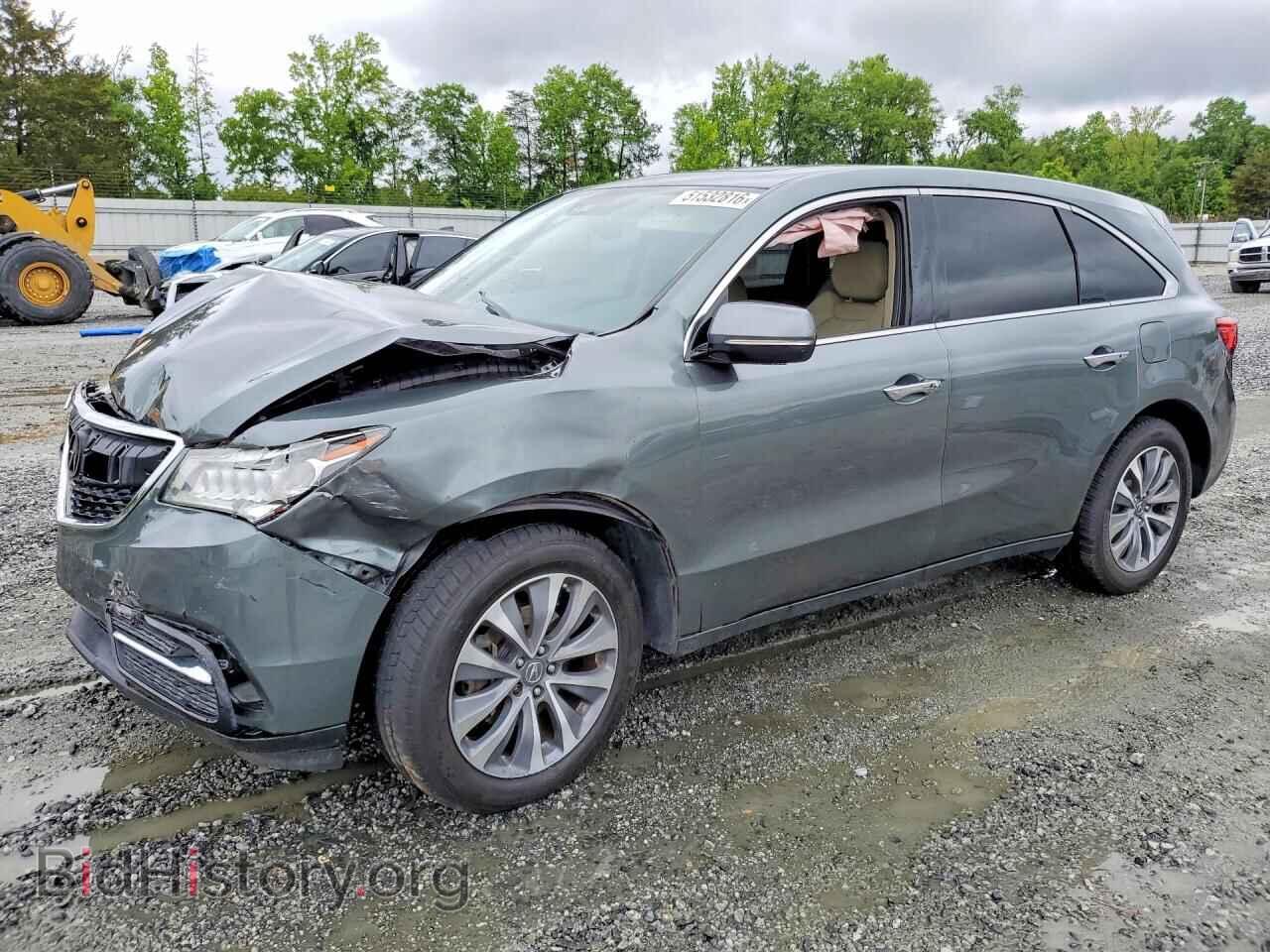 Фотография 5FRYD3H49GB013680 - ACURA MDX 2016
