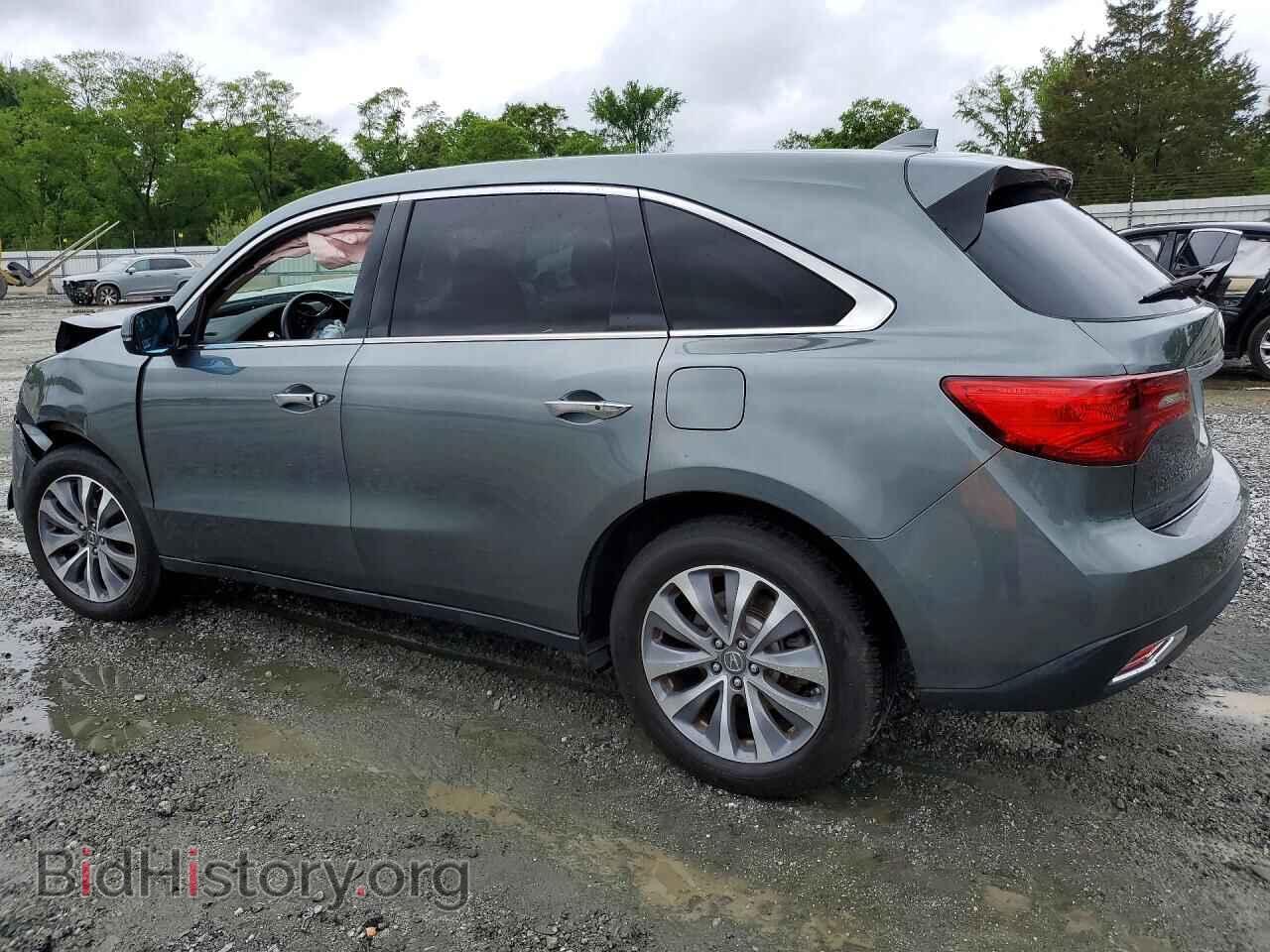 2016 ACURA MDX - VIN: 5FRYD3H49GB013680 - Фото 2