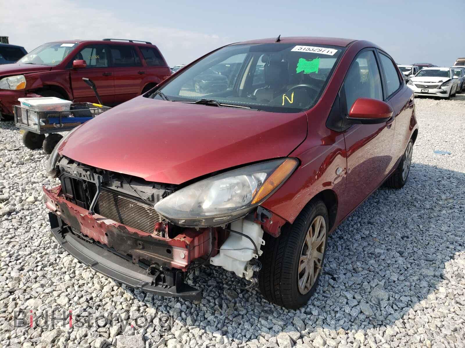 2014 MAZDA 2 - VIN: JM1DE1KY2E0187860 - Photo 2