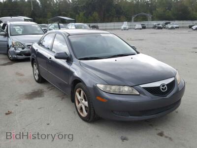 2005 Mazda 6 6 I, gray — VIN 1YVHP80C755M34430, Copart