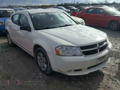 2010 Dodge AVENGER Avenger SX, белый — VIN 1B3CC4FB6AN176674, Copart