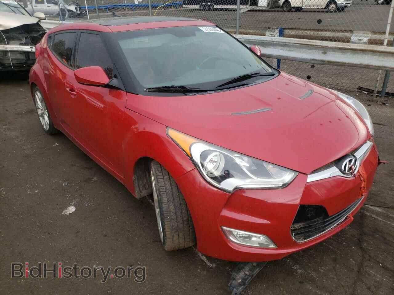 Фотография KMHTC6AD1CU077610 - HYUNDAI VELOSTER 2012