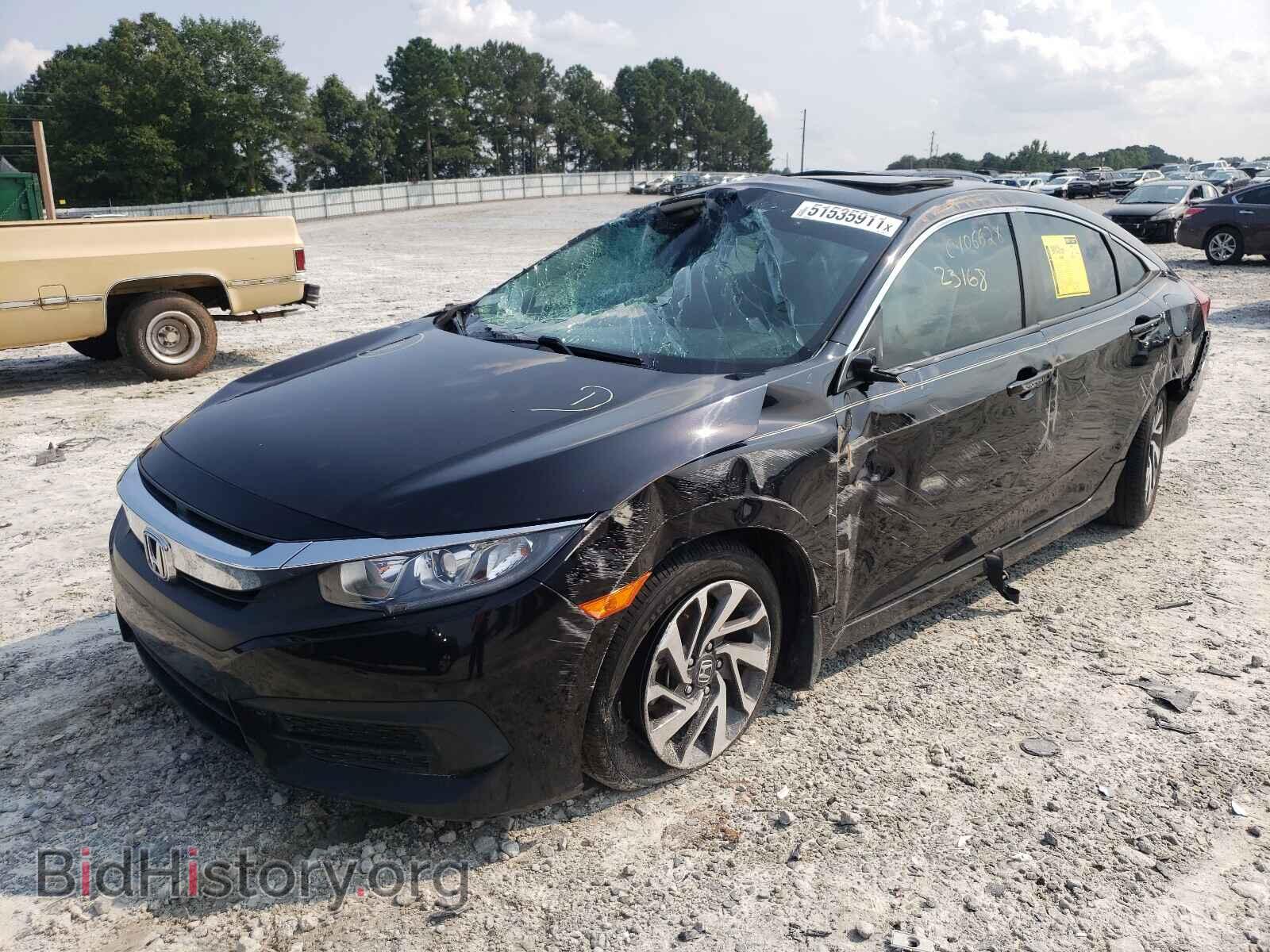 2017 HONDA CIVIC - VIN: 19XFC2F76HE034027 - Фото 2