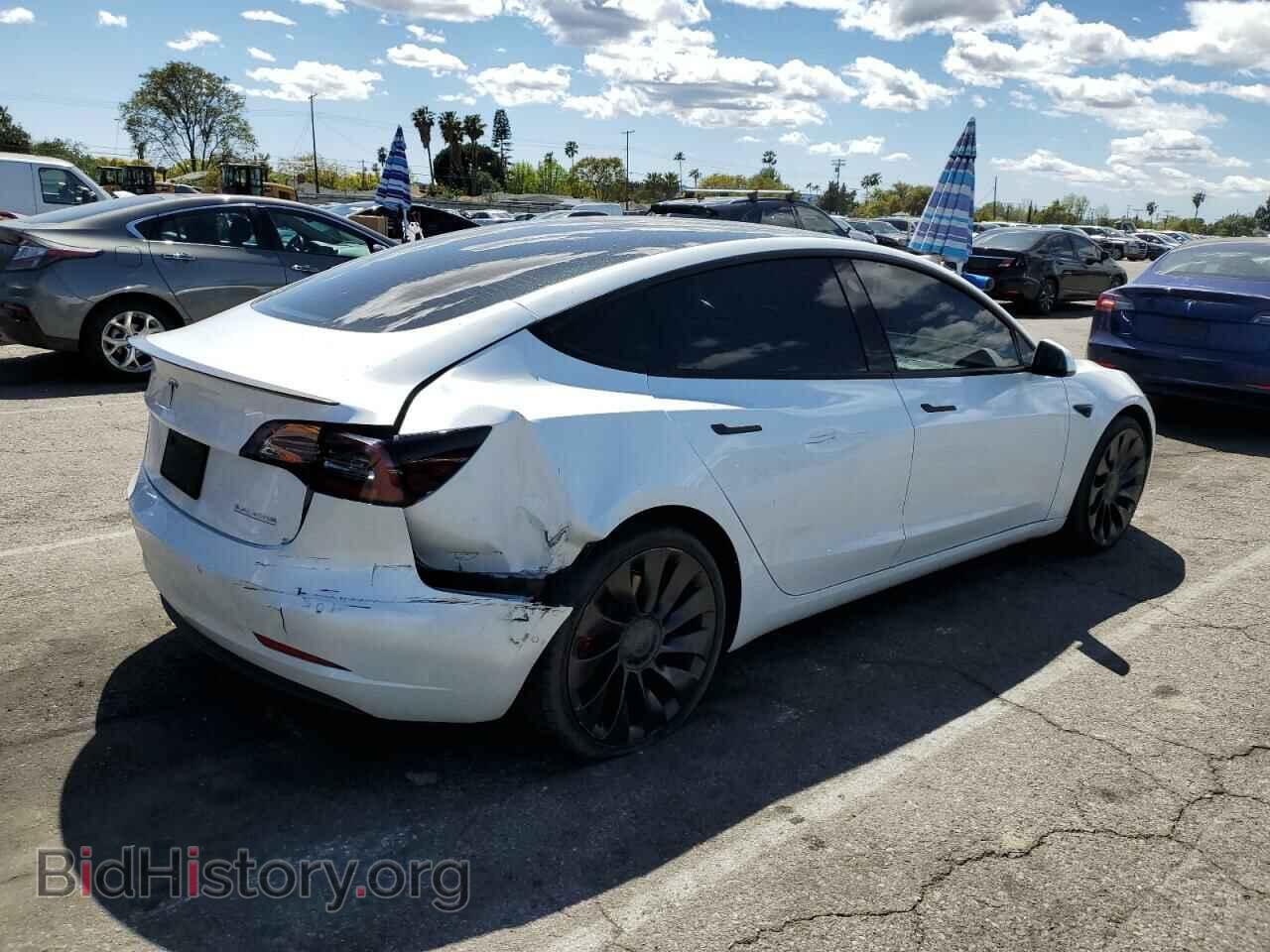 2022 TESLA MODEL 3 - VIN: 5YJ3E1EC7NF248083 - Фото 3