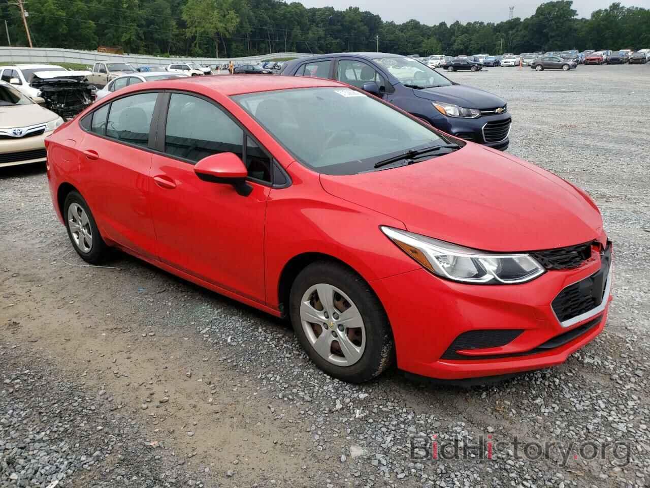 Фотография 1G1BB5SM9G7322291 - CHEVROLET CRUZE 2016