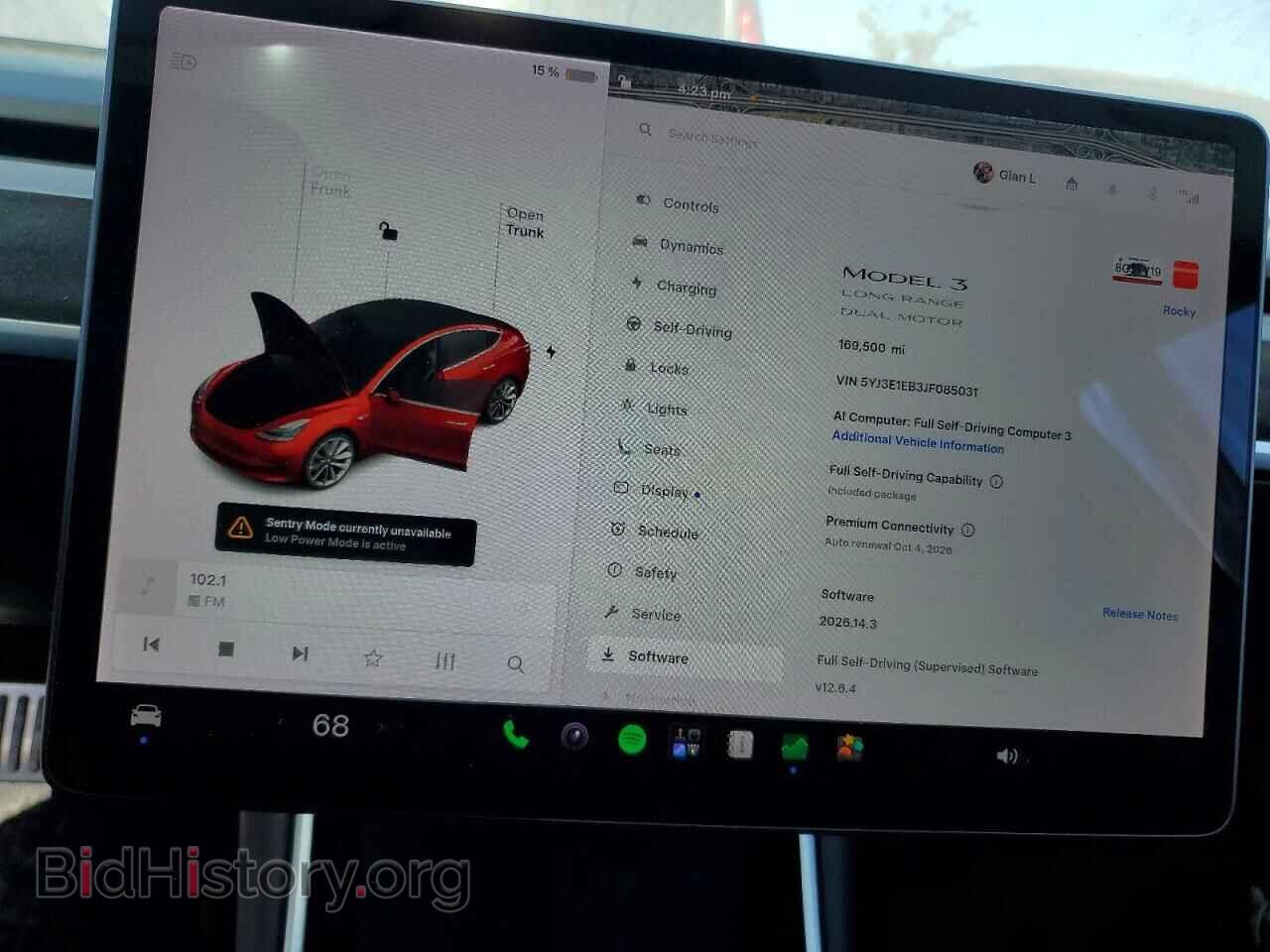 2018 TESLA MODEL 3 - VIN: 5YJ3E1EB3JF085031 - Photo 9