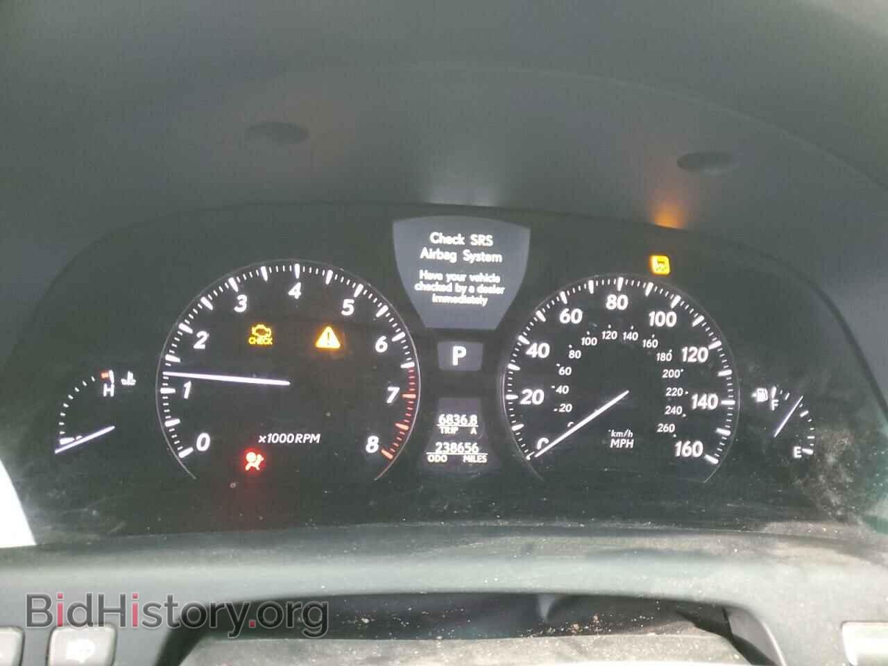 2008 LEXUS LS460 - VIN: JTHGL46F685022901 - Фото 9