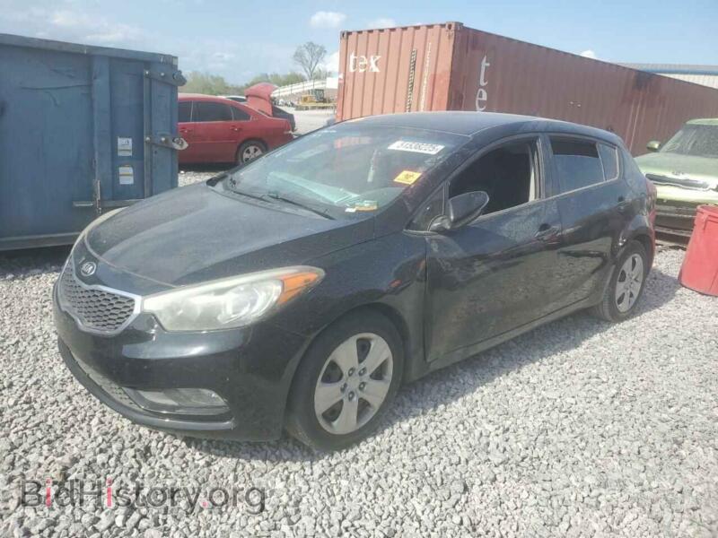 2016 Kia FORTE LX (VIN KNAFK5A84G5574875) — photo 1 of 12, Copart, damage: side