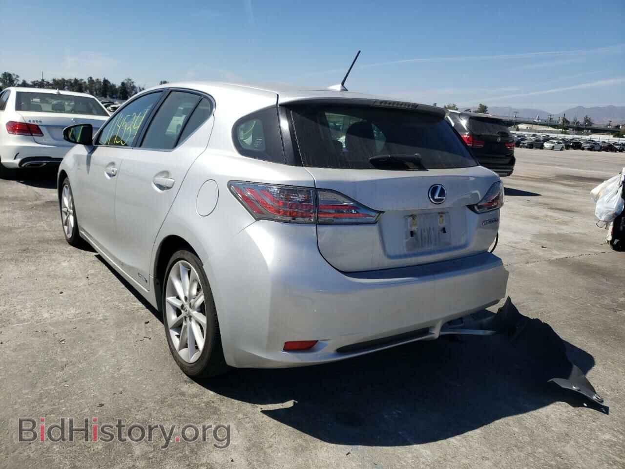 2011 LEXUS CT 200 - VIN: JTHKD5BH1B2035682 - Фото 3