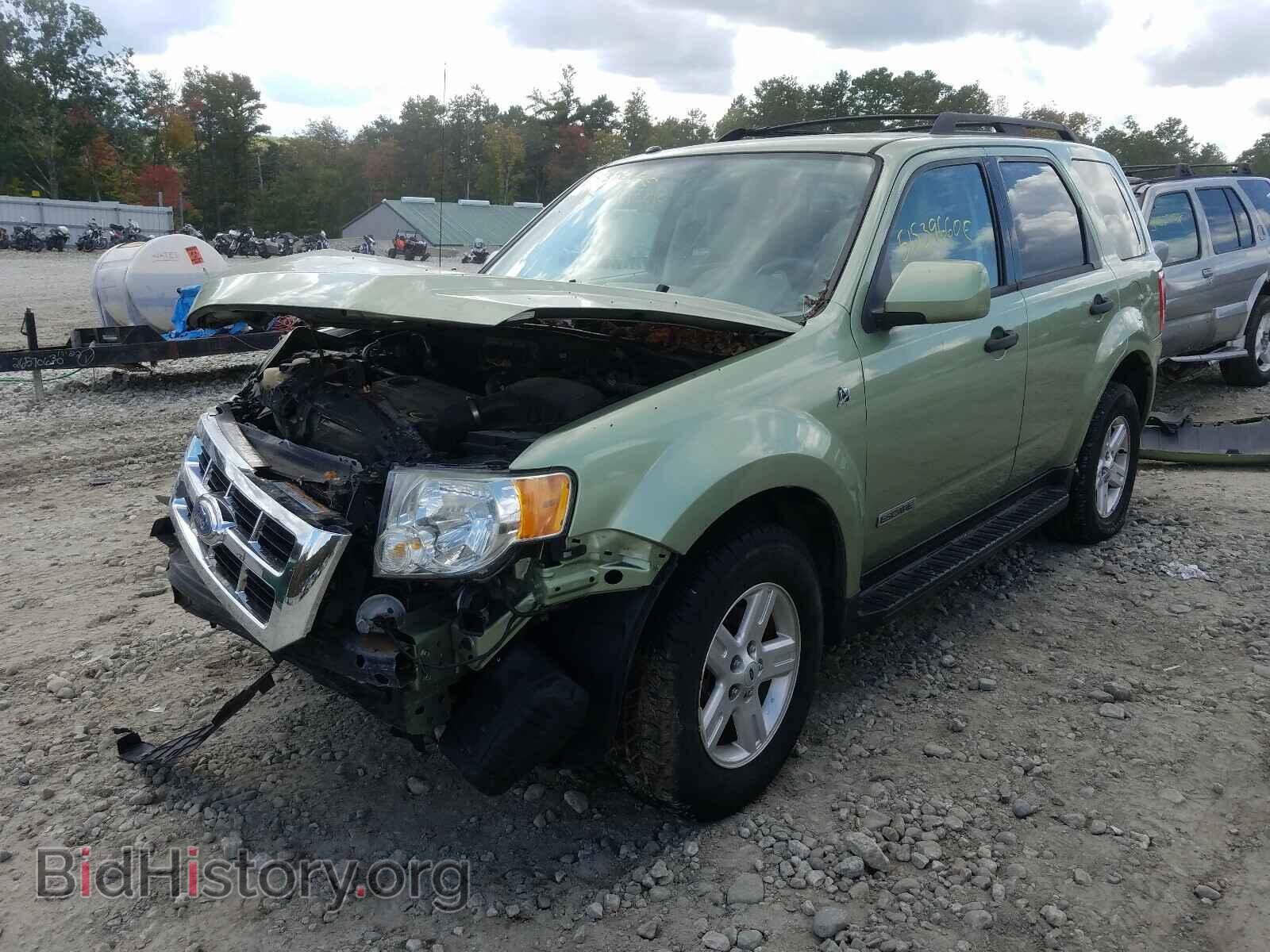 2008 FORD ESCAPE - VIN: 1FMCU59H08KB03485 - Фото 2