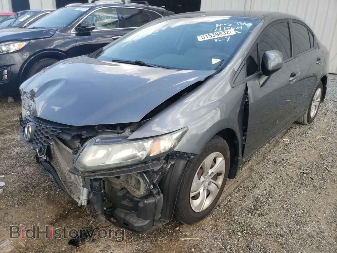 2013 HONDA CIVIC - VIN: 19XFB2F52DE093829 - Фото 2