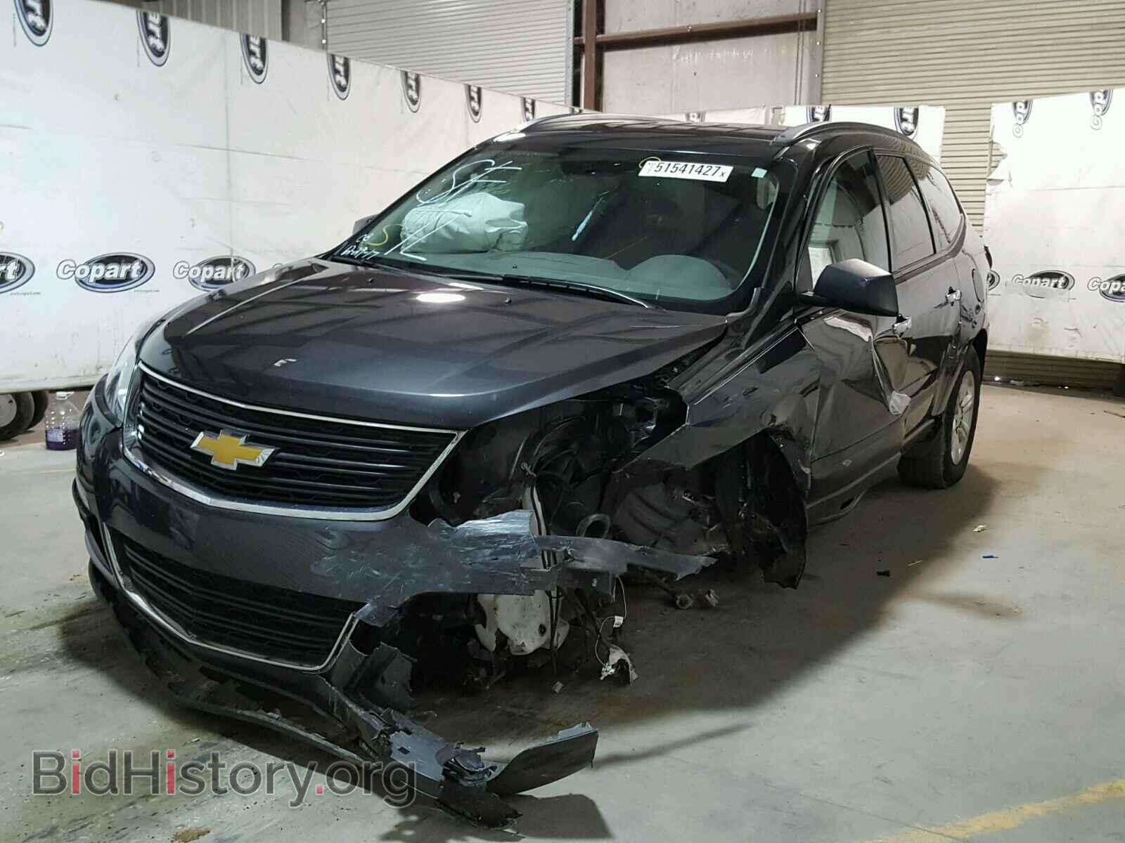 2014 CHEVROLET TRAVERSE - VIN: 1GNKRFED0EJ215528 - Фото 2