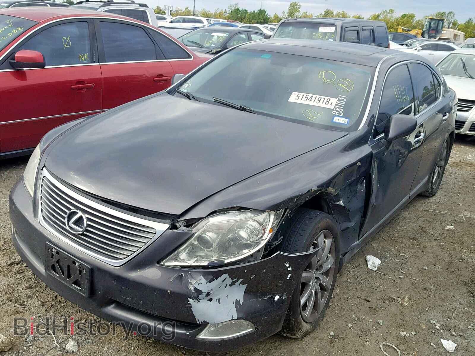 2008 LEXUS LS460 - VIN: JTHBL46F185077539 - Фото 2