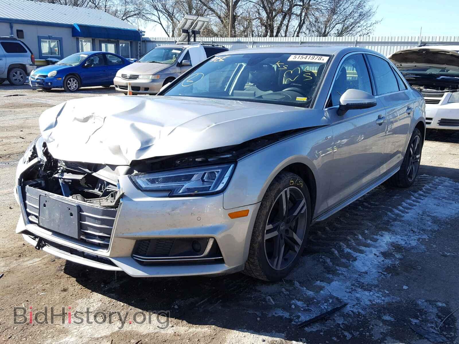2017 AUDI A4 - VIN: WAUFNAF41HN045486 - Фото 2