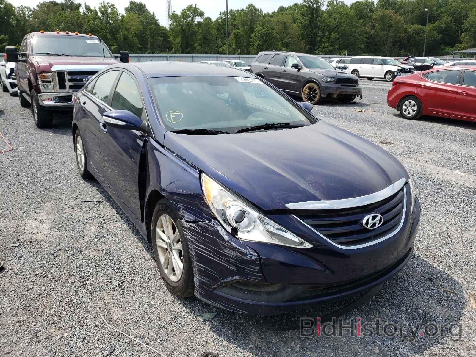 Photo 5NPEB4AC9EH870422 - HYUNDAI SONATA 2014