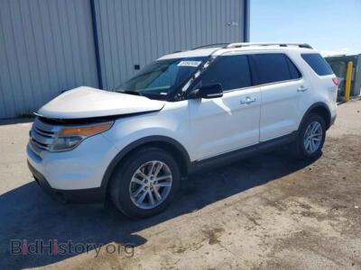 2013 Ford EXPLORER XLT, белый — VIN 1FM5K8D82DGB79407, Copart