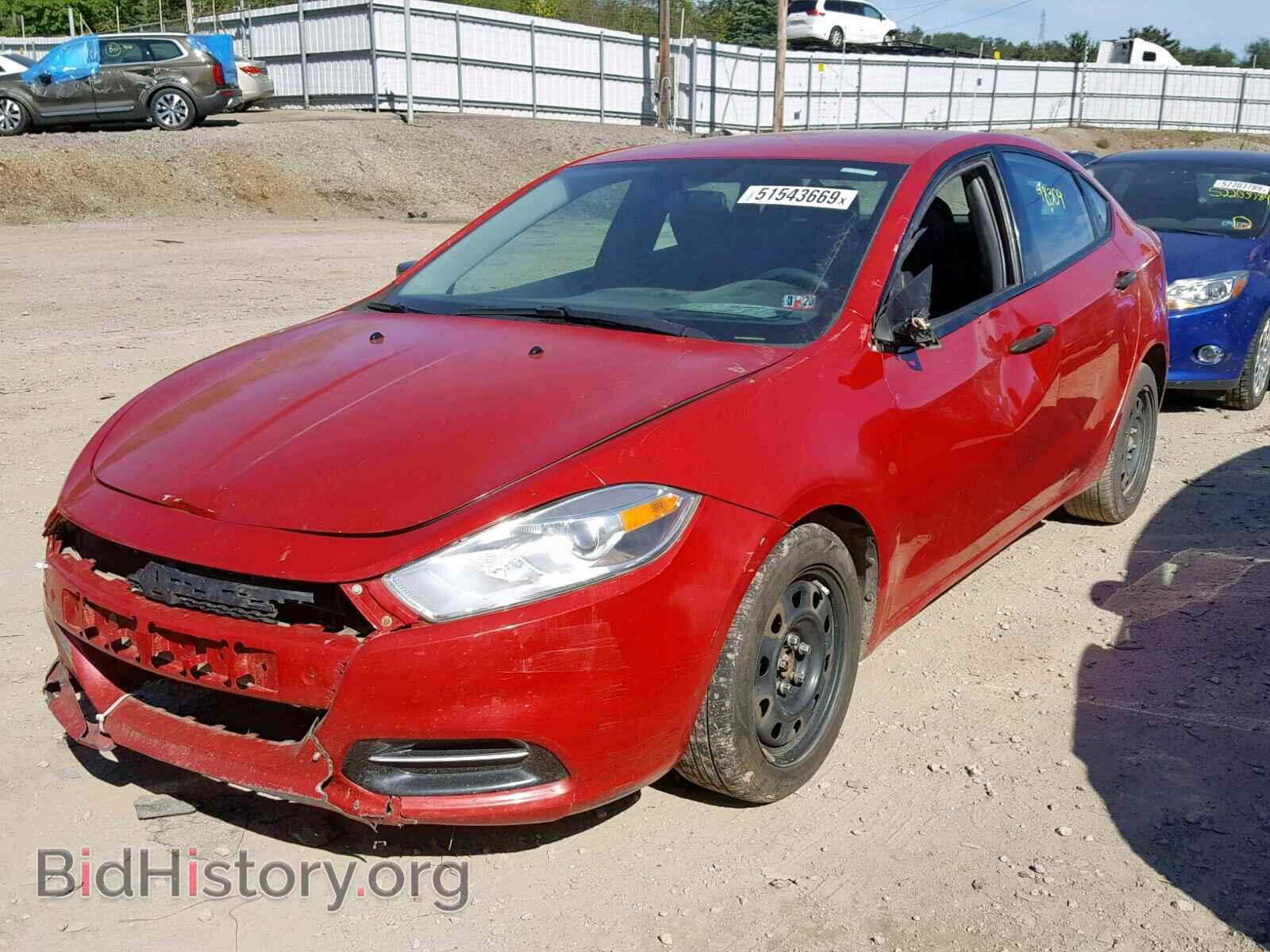2013 DODGE DART - VIN: 1C3CDFAA1DD197999 - Фото 2