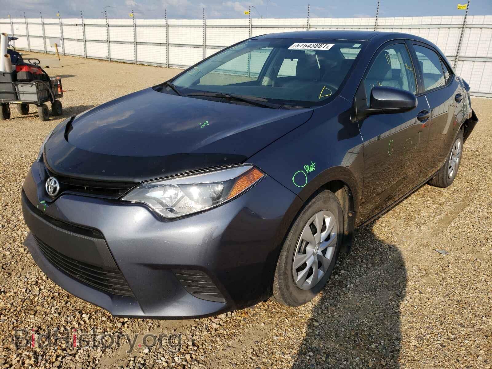2014 TOYOTA COROLLA - VIN: 2T1BPRHEXEC152373 - Фото 2