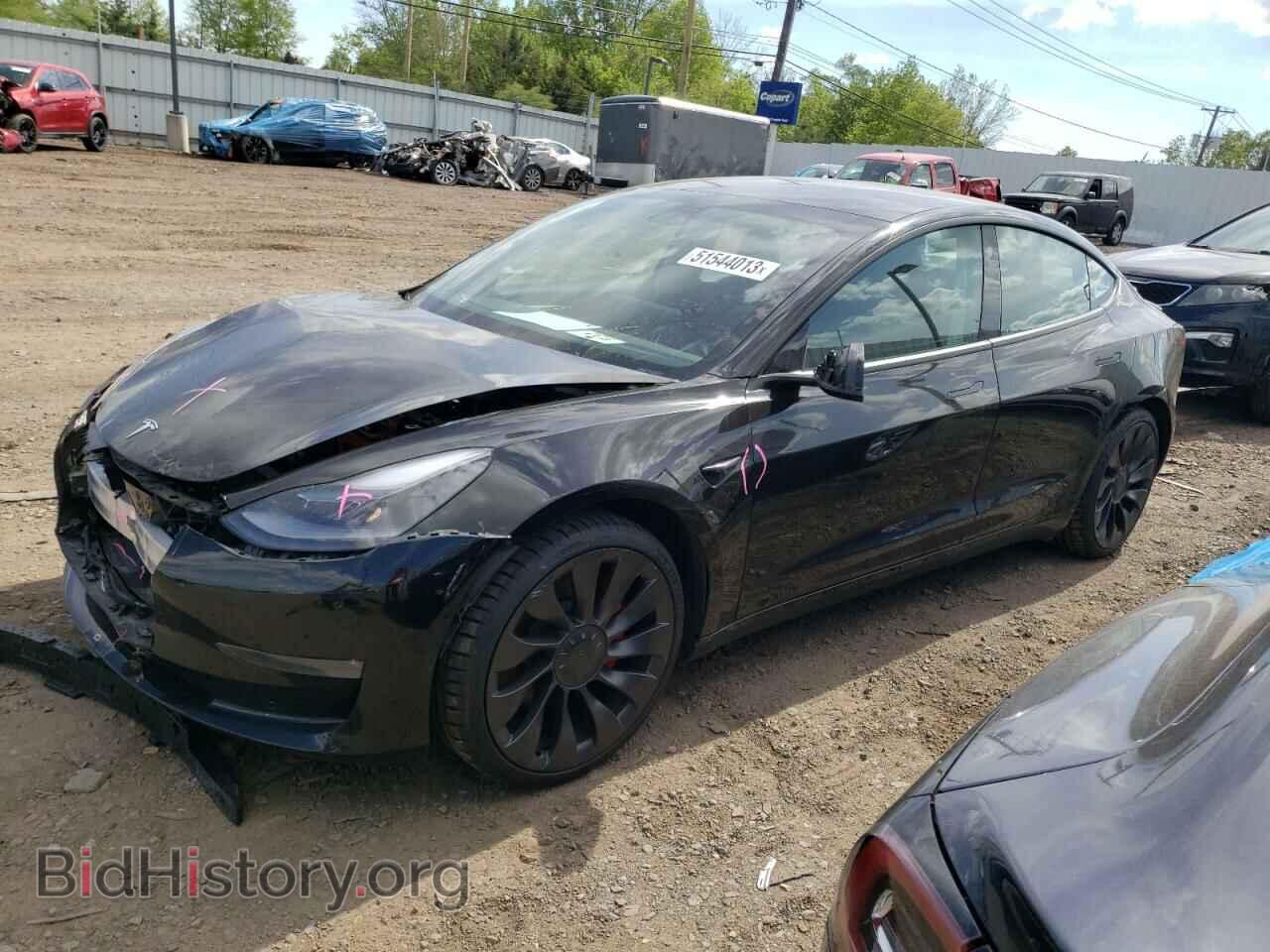 Photo 5YJ3E1EC2MF024783 - TESLA MODEL 3 2021