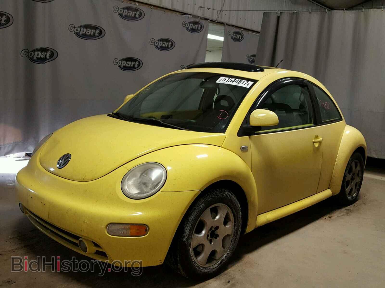 2000 VOLKSWAGEN BEETLE - VIN: 3VWCF21C1YM412773 - Фото 2