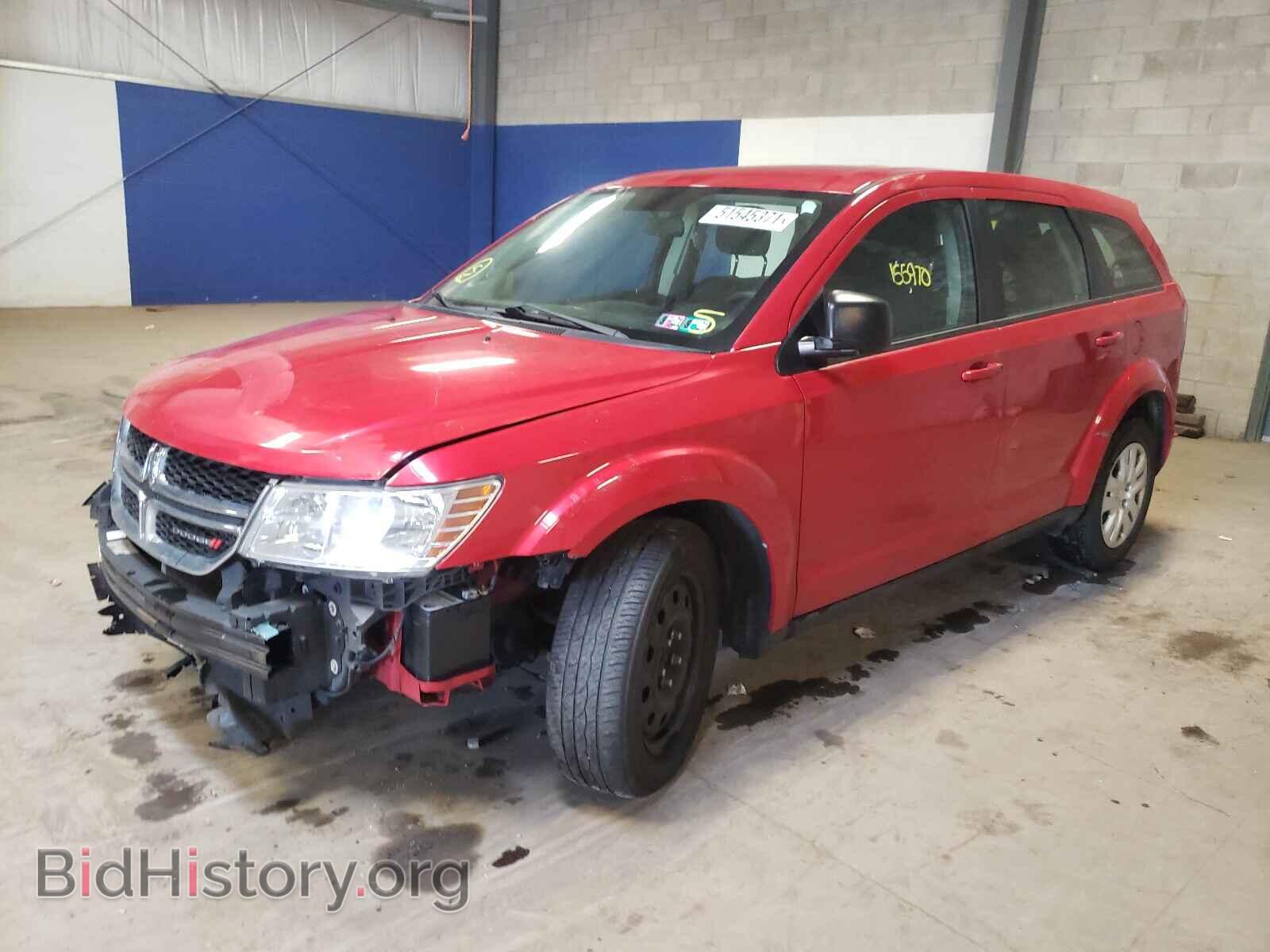 2015 DODGE JOURNEY - VIN: 3C4PDCAB1FT516903 - Фото 2