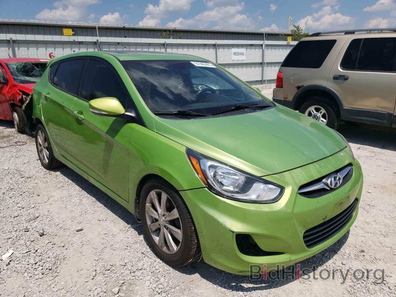 Photo KMHCU5AE3DU071499 - HYUNDAI ACCENT 2013