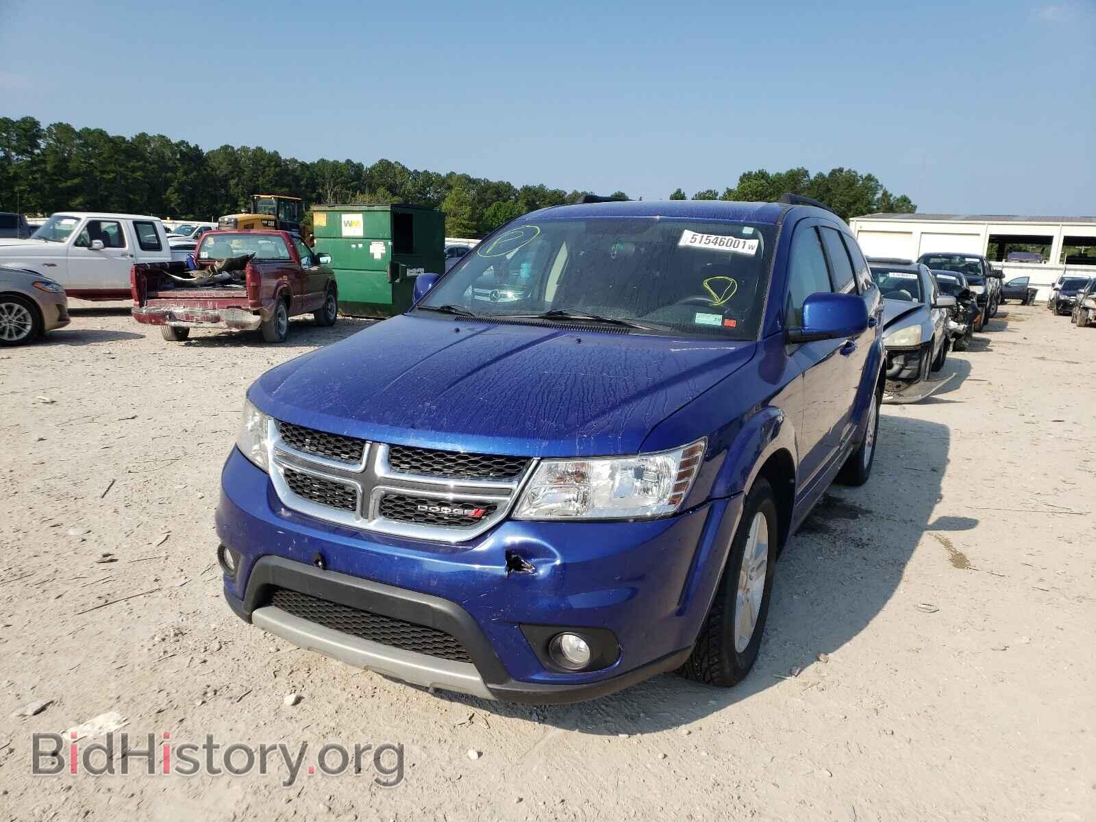 2012 DODGE JOURNEY - VIN: 3C4PDCBB4CT353965 - Фото 2