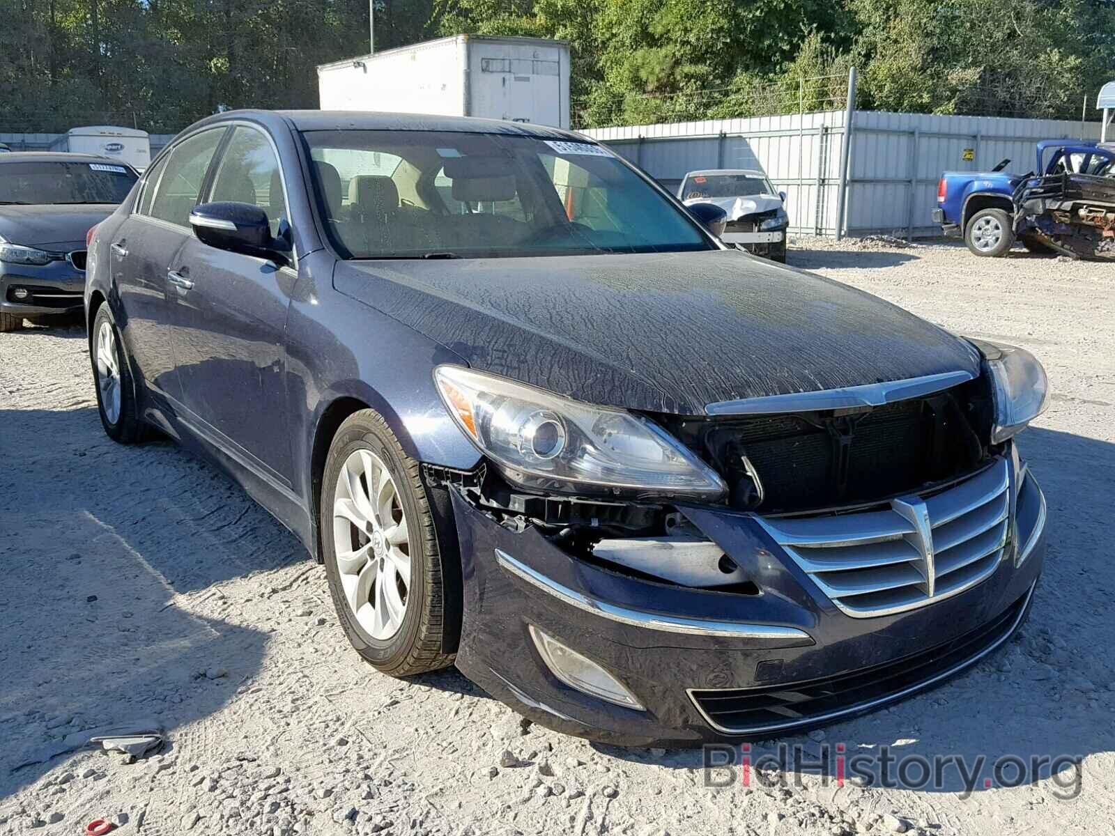 Photo KMHGC4DD7CU177499 - HYUNDAI GENESIS 2012