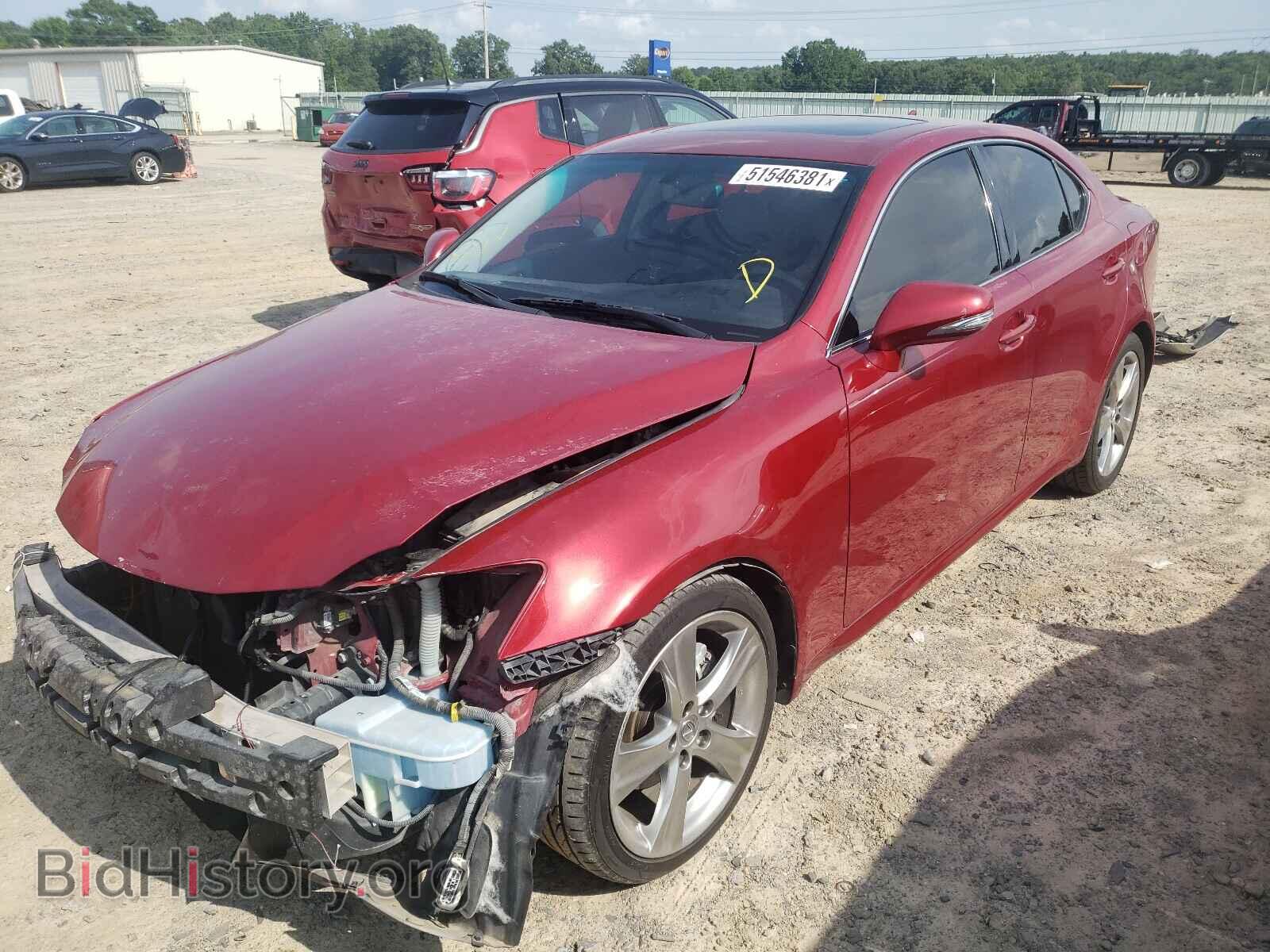 2011 LEXUS IS - VIN: JTHBF5C27B2101074 - Фото 2
