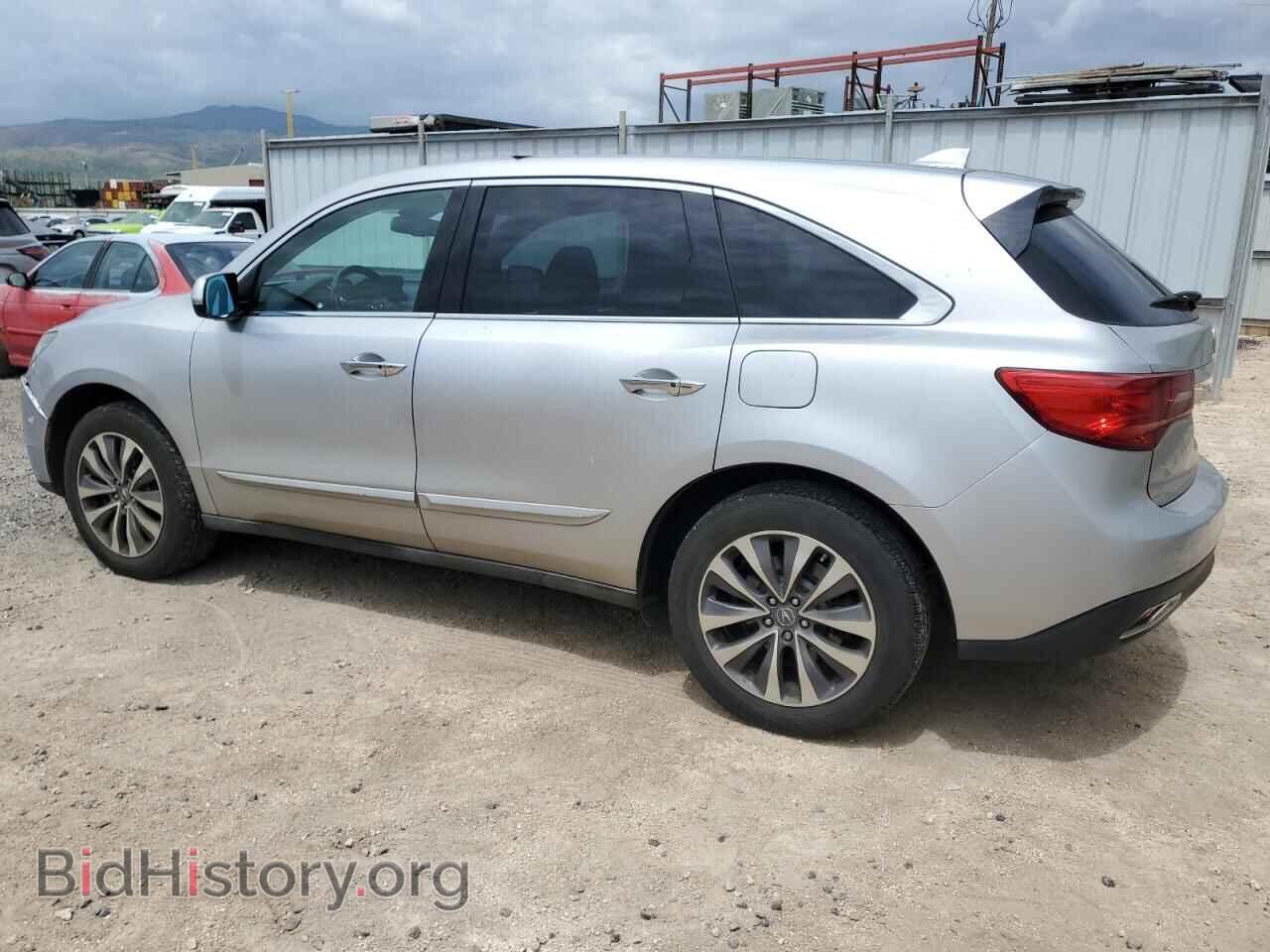 2014 ACURA MDX - VIN: 5FRYD4H42EB012602 - Фото 2