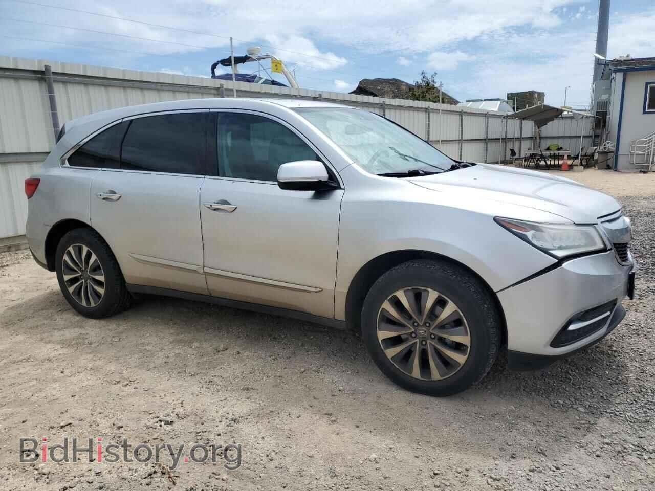2014 ACURA MDX - VIN: 5FRYD4H42EB012602 - Фото 4