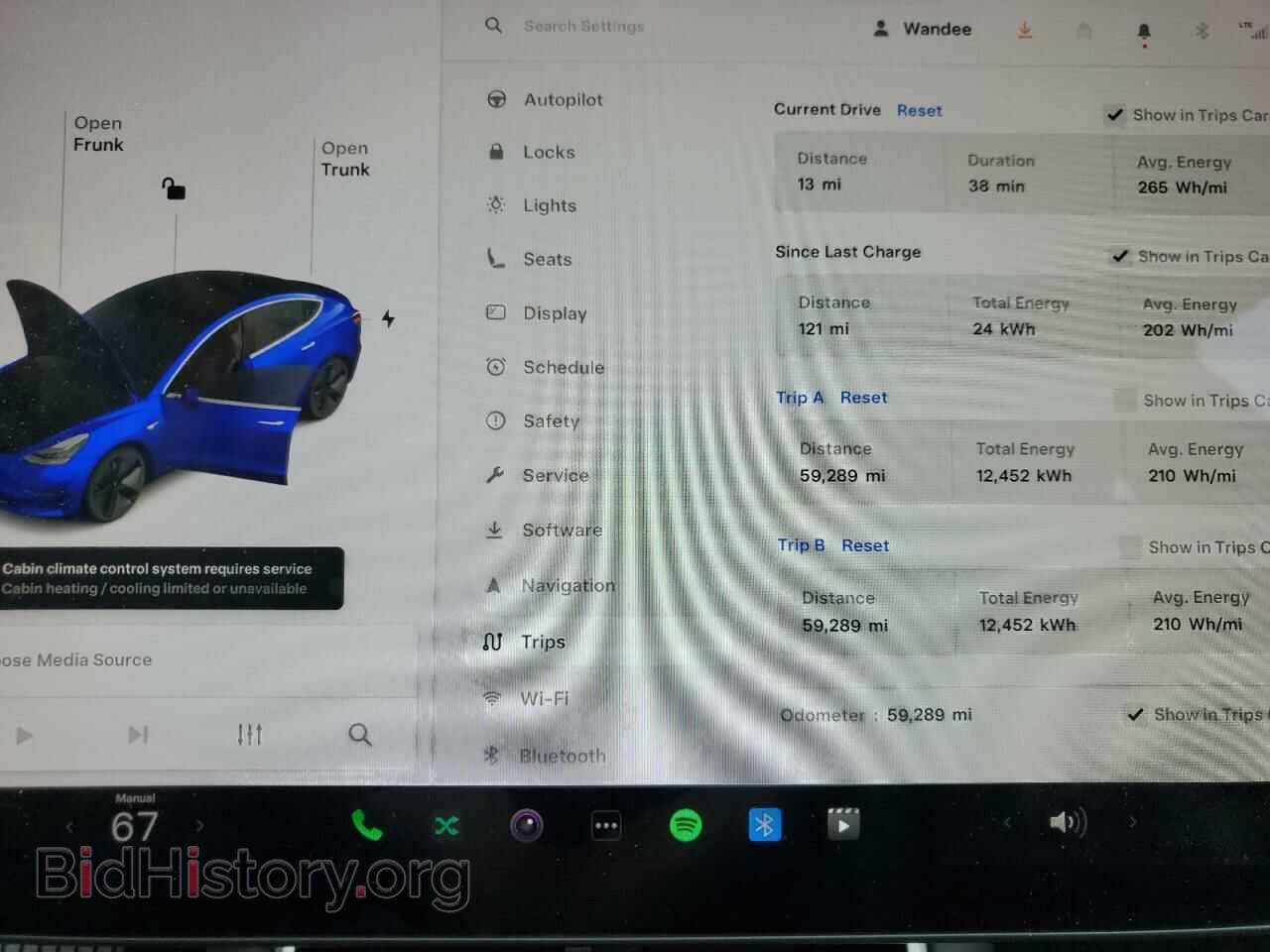 2018 TESLA MODEL 3 - VIN: 5YJ3E1EA4JF154400 - Фото 9