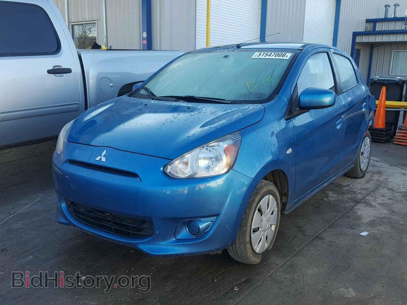 2014 MITSUBISHI MIRAGE - VIN: ML32A3HJ7EH019886 - Фото 2