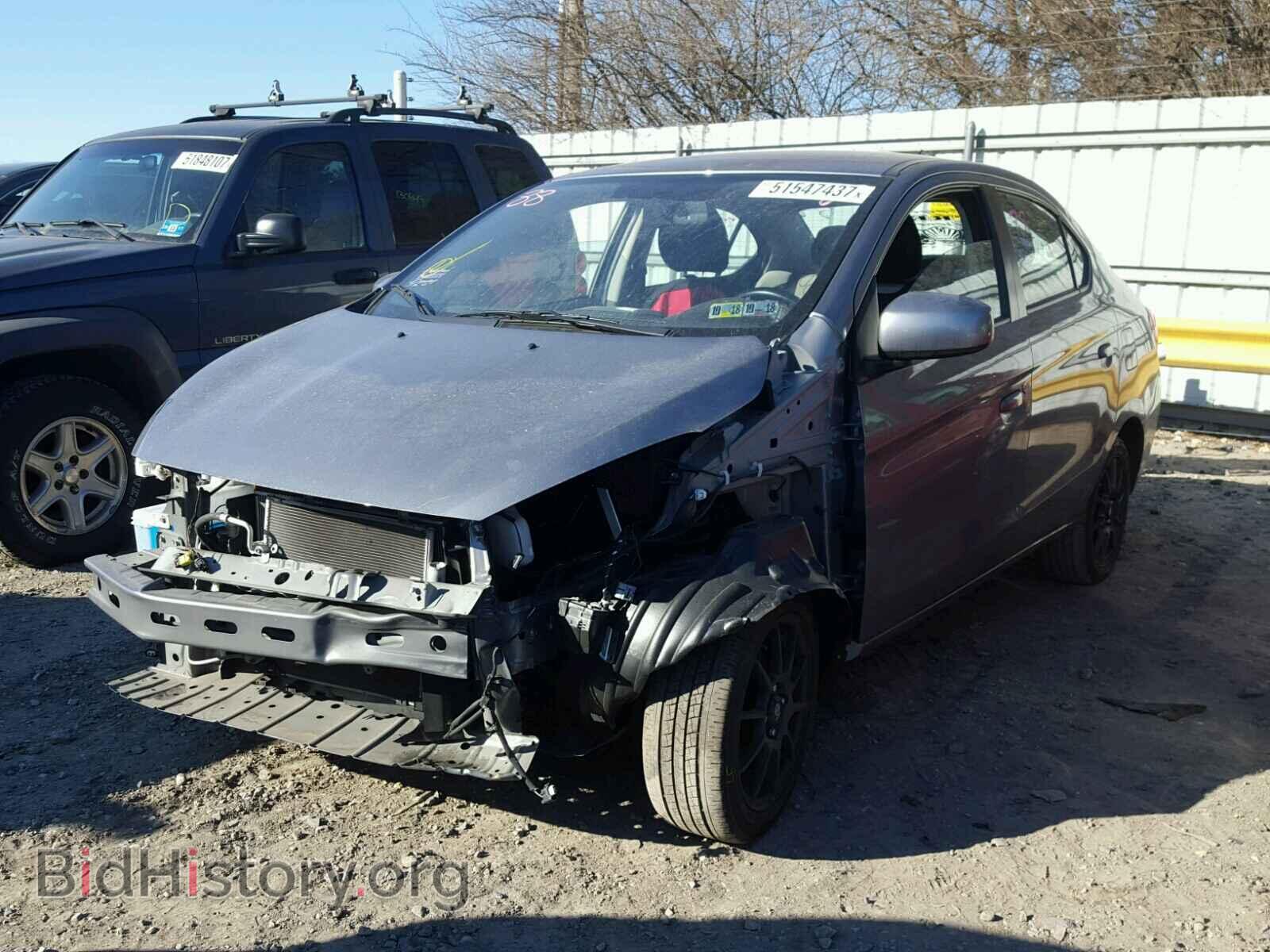 2017 MITSUBISHI MIRAGE - VIN: ML32F3FJ9HH004654 - Фото 2